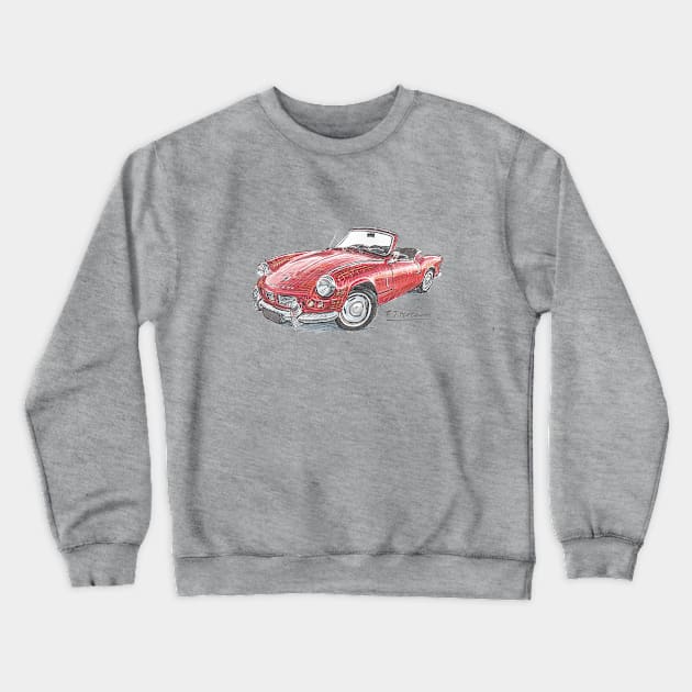 Triumph Spitfire Crewneck Sweatshirt by Francohanekom